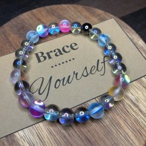 EDC Kandi Glass Bead Bracelet